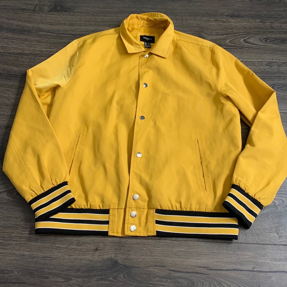 Yellow and Black Jacket